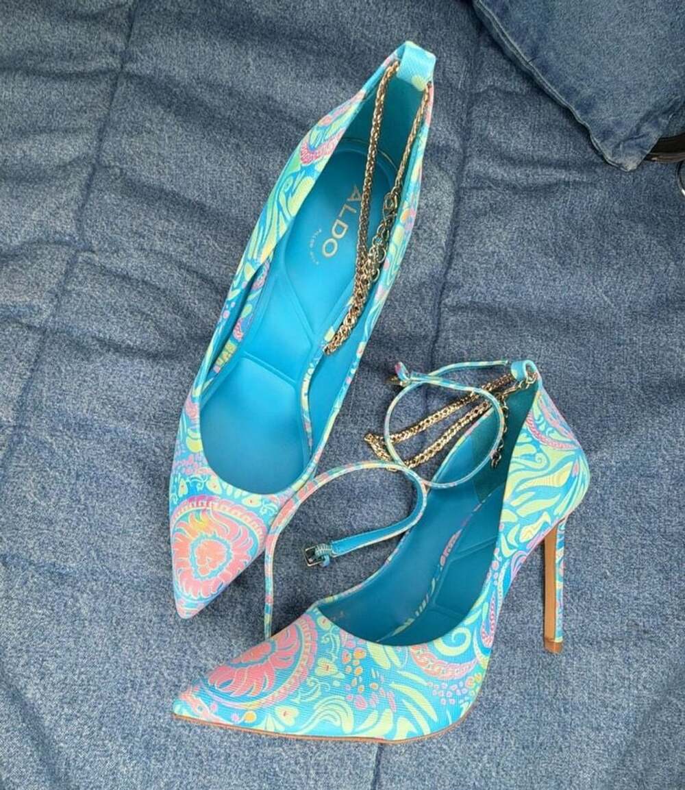 Aldo Stessyjanex Size 8 Bright Multi Pumps Heels